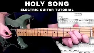 Holy Song (Live) - Bethel Music, Brooke Ligertwood Lead Guitar Tutorial with Tabs