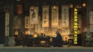 Asian Relaxing Music for Focus & Concentration - Peaceful Ambient | Scholar's Retreat