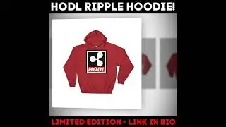 LIMITED EDITION HODL RIPPLE HOODIE