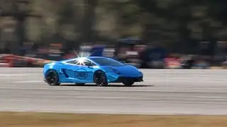 OB Prestige Heffner Blue Lamborghini Gallardo at WannaGOFAST Ocala Florida 2016 Jumbolair