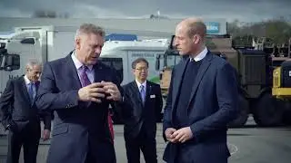 His Royal Highness The Duke of Cambridge Visit to MIRA Technology Park