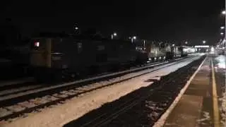 (HD) GBRfs 73212 & 73141 Depart Tonbridge With The Snow & Ice Treatment Train Working 8Y97
