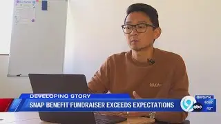 Local entrepreneur overwhelmed with applications for charity food aid after shutdown freezes SNAP