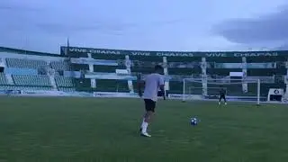 Adil Gowani (Spartano) free kick training Tuxtla FC