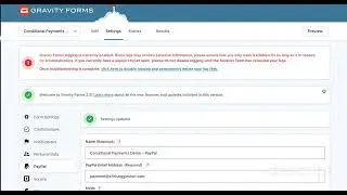 Setting Up Conditional Logic for the PayPal Feed In Gravity Forms - Part 3c