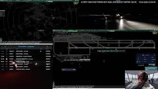 ATC | Stuttgart Tower | VATSIM | 4k