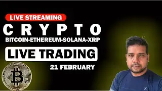 Live Crypto Trading | Feb-21 | #cryptotrading #bitcointrading #livetrading