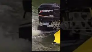 Mercury Racing DRAG Beast Roars to Life &mdash; This Sound Will Give You CHILLS! #mercuryracing #boatlife