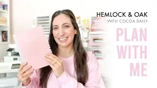 Hemlock & Oak Plan With Me | Ft. Cocoa Daisy Chapters of September | Flex Weekly | August 2025