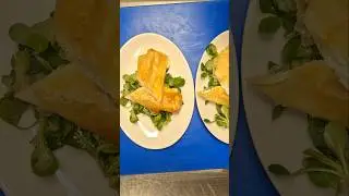 Crujientes de queso cabra en 5 minutos usando hojas de brick, #cocinafrancesa #quesodecabra #brick