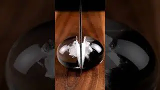 Glass Stone &mdash; &ldquo;Obsidian Core&rdquo; Cutting ASMR #shortsfeed #shorts #viral #asmr #satisfying #aivideo