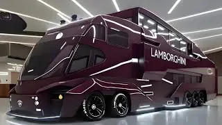 Lamborghini FUTURE Motorhome 2050 &ndash; The Most Expensive & Powerful Luxury Vehicle Ever Made! 🚀🔥