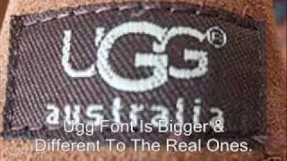 How to spot fake uggs?