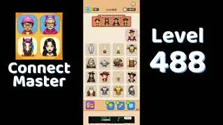 Connect Master Level 488 Walkthrough 🧩 | Match Puzzle | Puzzle Solutions & Tips | Go Answer