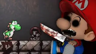 Yoshi's Island but Baby Mario wants to kill you.