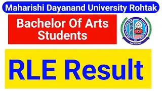 Mdu Rle Result || MDU Distance  Ba 1st Semester Rle Result Problem || MDU Result 2021 || #Result