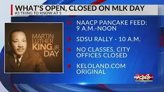 Sioux Falls marks MLK Day with events and closures