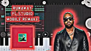 Runaway - Kanye West (Almost Accurate FL Studio Mobile Remake) (+FLM AND STEMS)