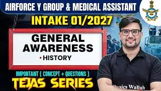 History | GA | Airforce Y Group & Medical Assistant | Conecpts+Questions | Tejas Series