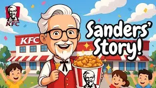 &ldquo;Who Was Colonel Sanders? 🍗 The Man Behind KFC | Kids Biography Story&rdquo;#kfc