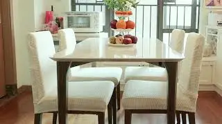 High Quality Chair Covers&mdash;&mdash;EASY Dining Room Chair Makeover!