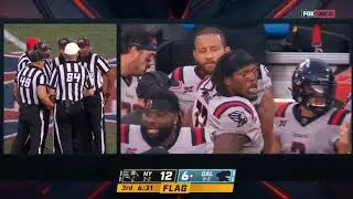 Fight w Multiple Ejections Breaks Out After INT Renegades vs Guardians   XFL Week 5