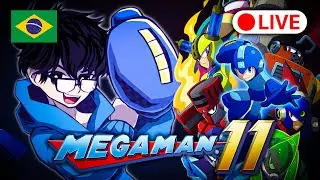 JOGANDO MEGA MAN 11 COM TRADU&Ccedil;&Atilde;O OFICIAL PT-BR! 🇧🇷 | Mega Man 11