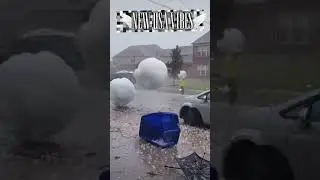 29.10.2025 Kansas City USA #hailstorm #extremeweather #weather
