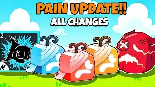 BLOX FRUITS ALL CHANGES IN PAIN UPDATE!!