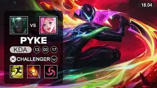 Pyke Support - KR Challenger - Patch 16.04 Season 16