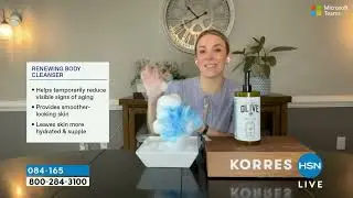 Korres Olive Oil   Orchid Shower Gel  1 Liter