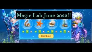 Castle Clash Magic Lab June 2022!!