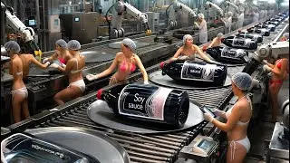 The Secret Behind Soy Sauce: Inside a Fully Robotic Factory