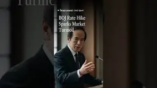 Today&rsquo;s Market Update: BOJ Rate Hike Sparks Market Turmoil
