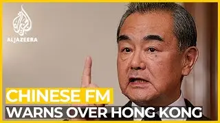 Beijing warns against foreign interference over Hong Kong