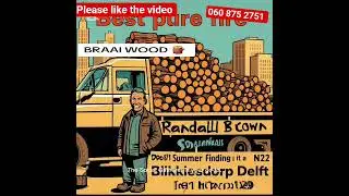 Randall Brown braai wood 🪵