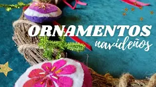 Ornamentos de Fruta en Fieltro DIY 🎄😍