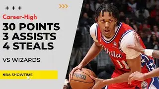 Jeff Dowtin Jr. CAREER-HIGH 30 Points, 4 Steals, 3 Assists vs Wizards - Apr 9, 2025