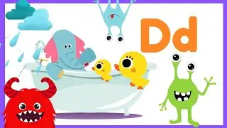 ABC #lowercase d # sound of D #how to write d #Alphabets for kids #lettersounds #kidsviralvideo