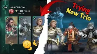 Three Heroes, One Mission: Total Domination! ⚔️🔥|| Shadow Fight 4: Arena