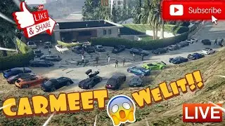 🔴GTA5 CAR MEET LIVE PS5 GTA5 ONLINE GTA5 RP LIVE