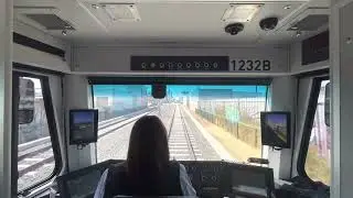 Metro K Line cab view - 10/7/2022