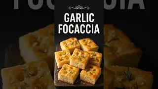 Garlic-Herb Focaccia Bread | Easy Recipe | Chef In A Minute