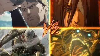 Eren vs Reiner Drip Battle (AOT)