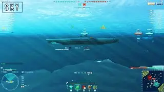 World Of Warships: U-Boot 69 Submarine Gameplay ( NO COMMENTARY )#WorldOfWarships #NoCommentary