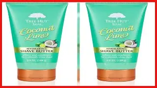Great product -  Tree Hut Bare Coconut Lime Hydrating Shave Butter, 5 oz, Essentials for Soft, Smoot