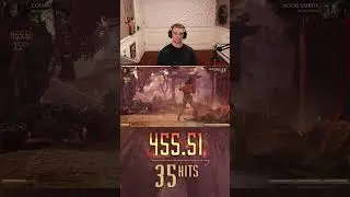 CONAN *HIGH DAMAGE* COMBOS (43%-47%): MORTAL KOMBAT 1! #shorts