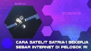 Cara Satelit Satria-1 Bekerja Sebar Internet di Pelosok RI