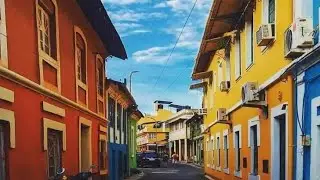 Fontainhas Latin Quarter / Portuguese Heritage Colony / Local Scenes Goa #portugal #goa #fontainhas