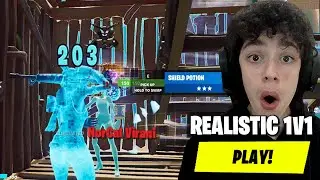 Destroying kids in REALISTIC 1v1's on Fortnite...